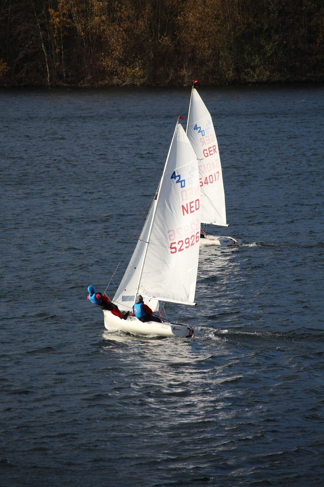 ETUF 420er auf dem Loheider See.