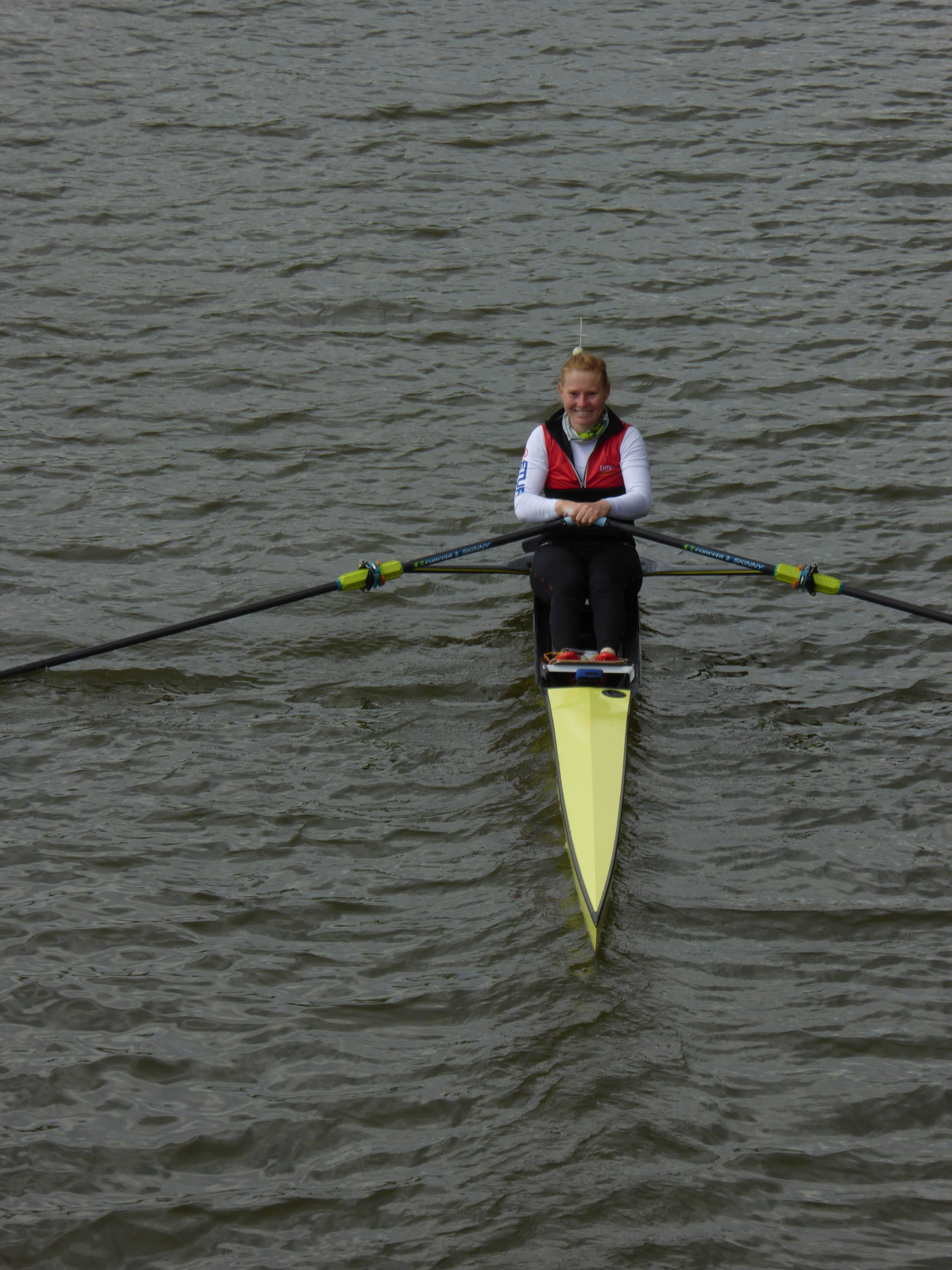 Mareike gewinnt das kleine Finale.