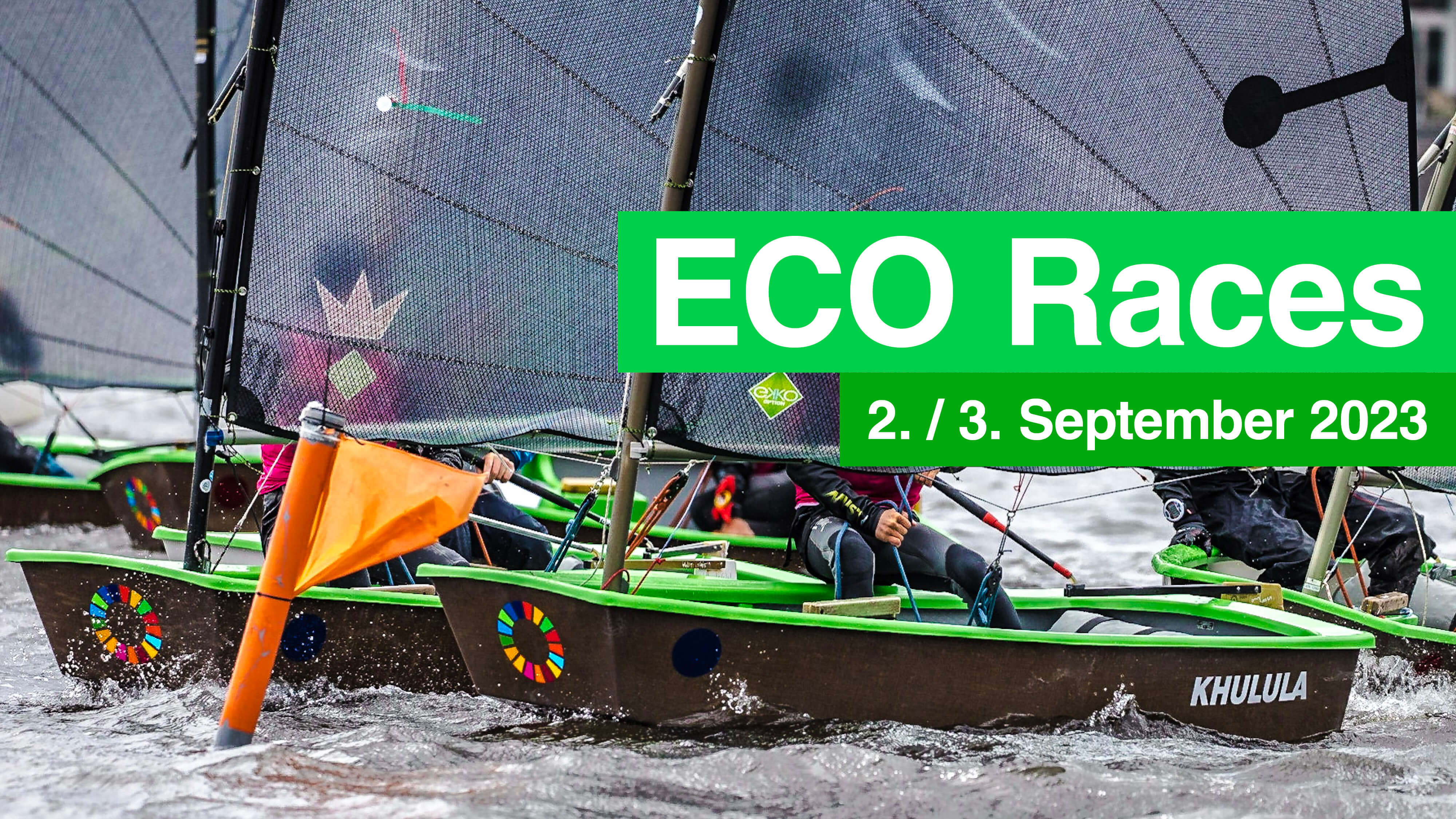 Am 2./3. September richtet die ETUF Segelriege die ECO Races aus.