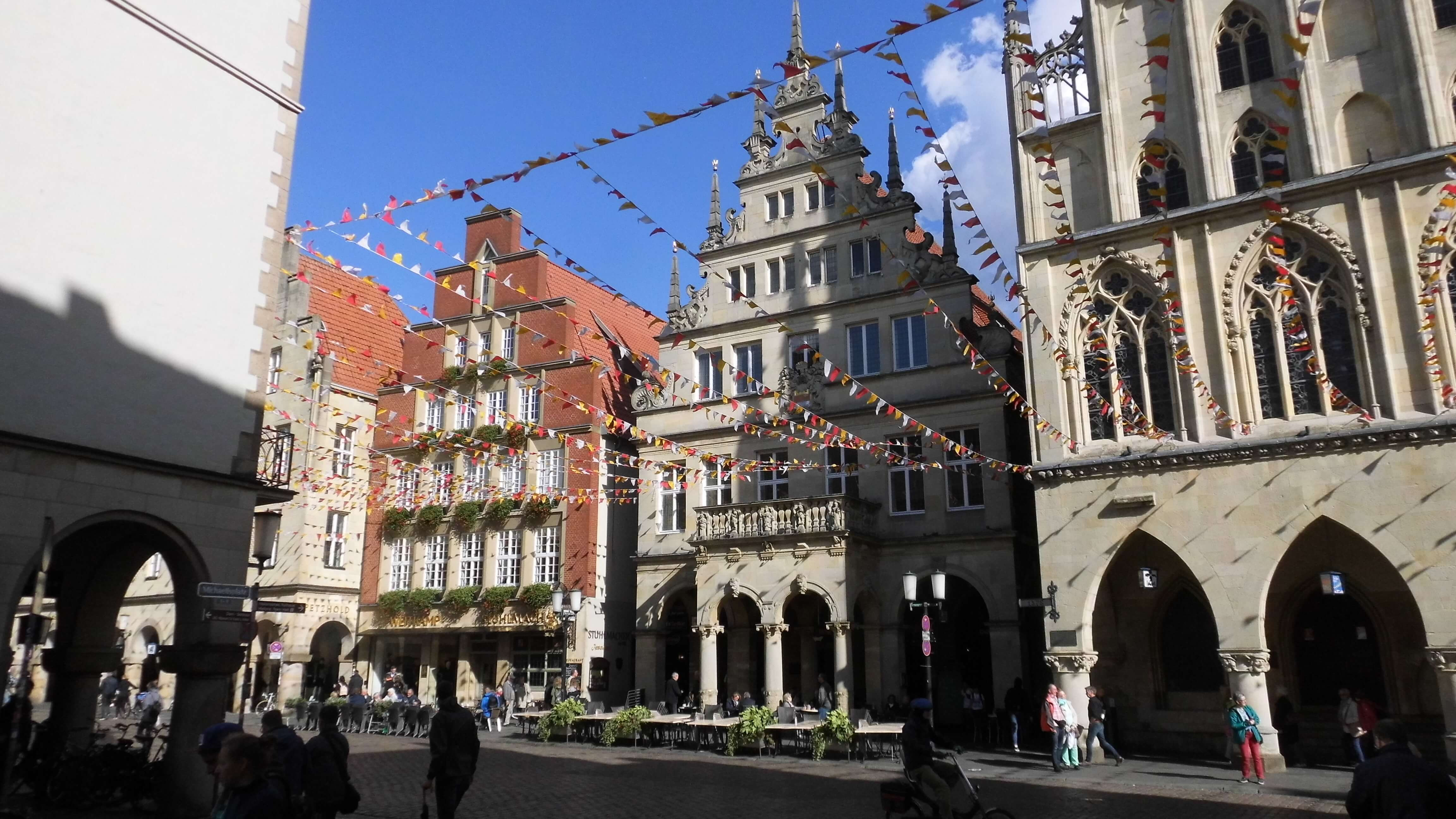 Der Prinzipalmarkt von Münster.