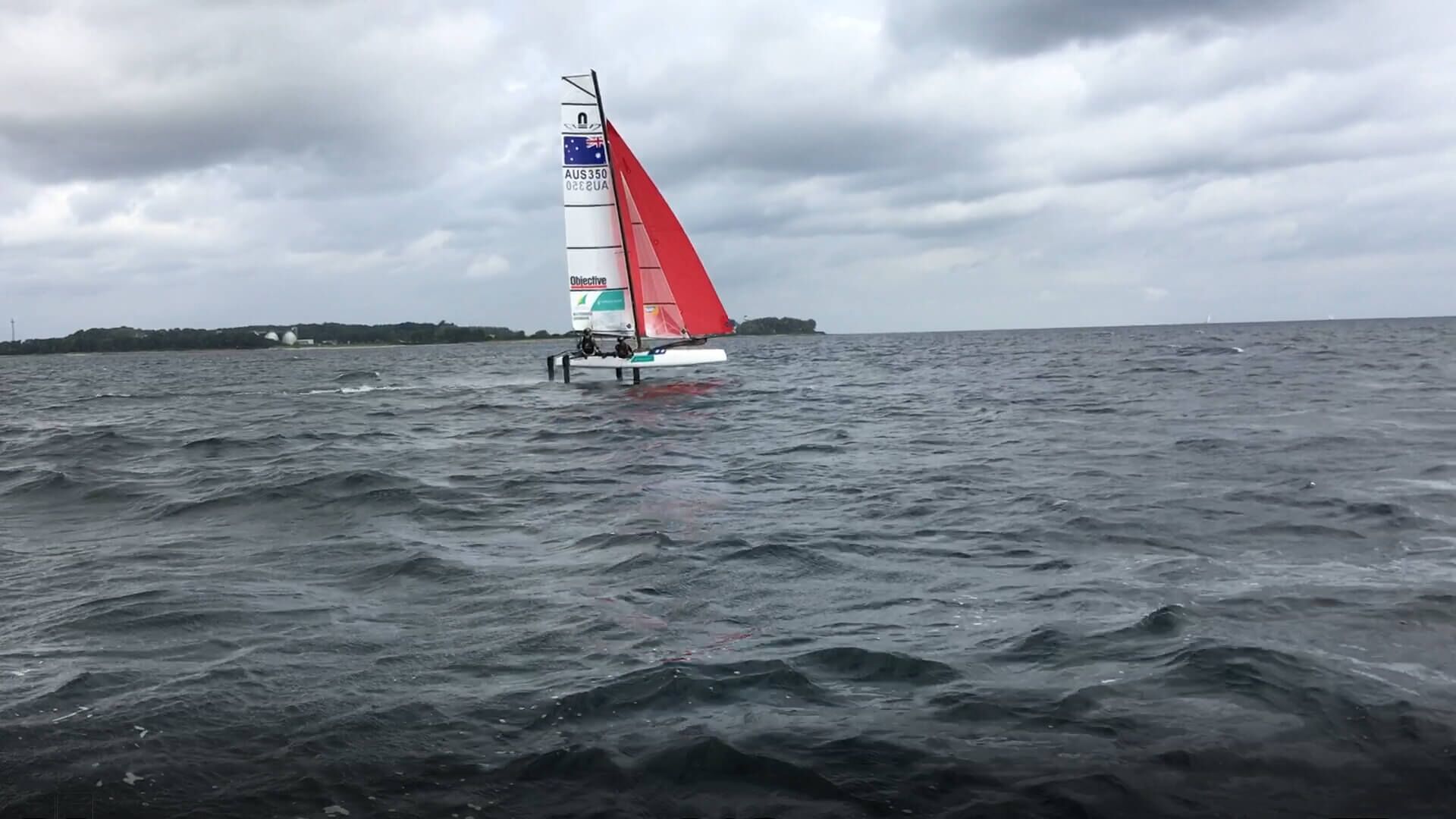 Die NACRA's lernen fliegen...
