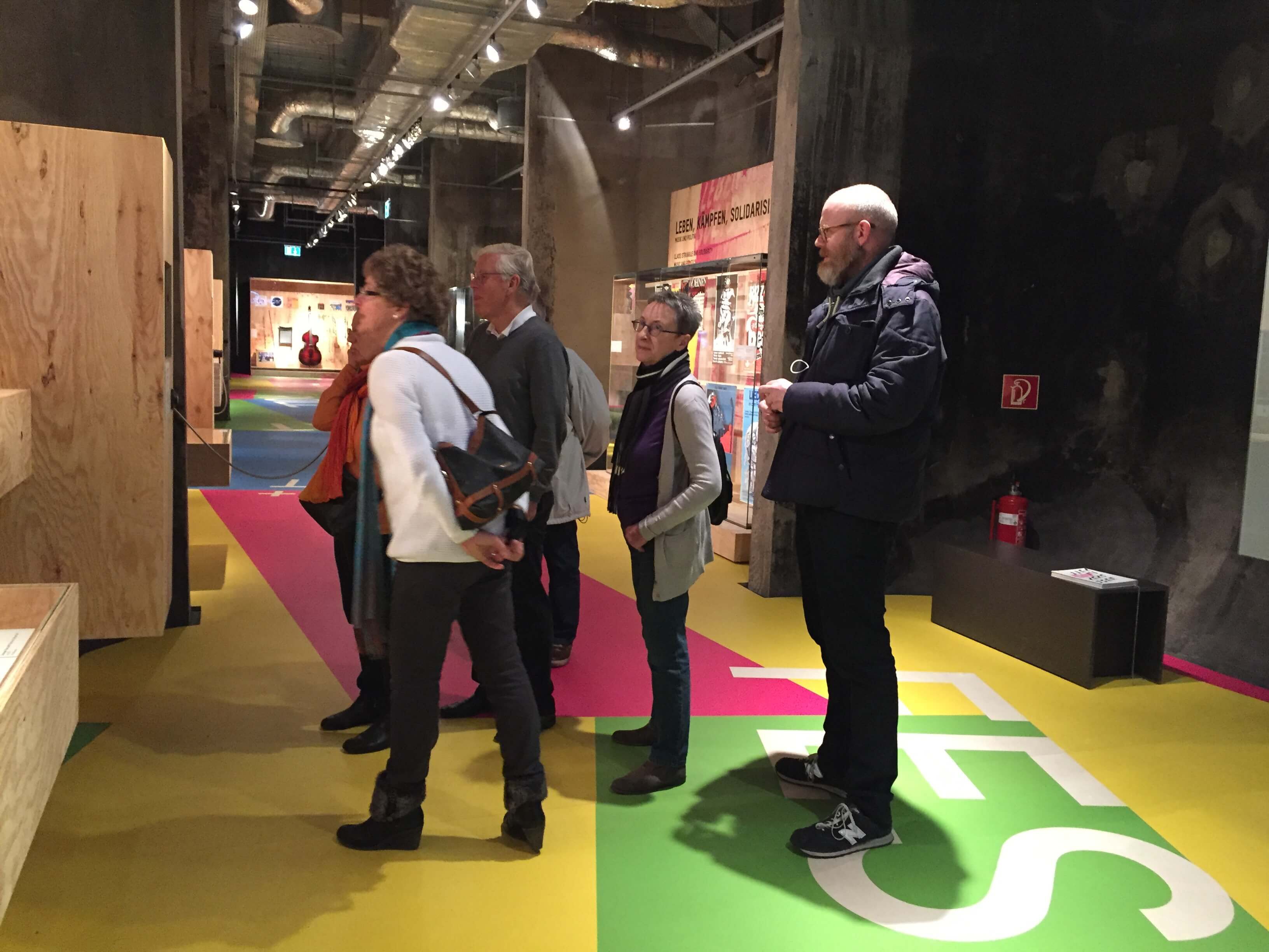 Ausflug in die Ausstellung "Rock & Pop im Pott " im Ruhrmuseum.