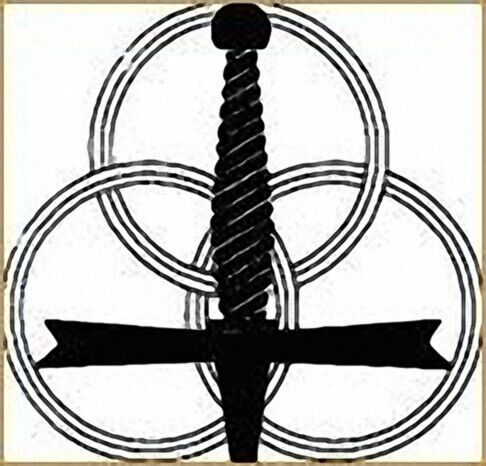 Das alte Wappen der ETUF Fechtriege.