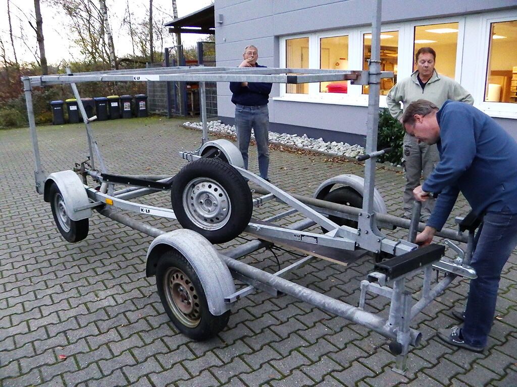 Und der dritte Hänger.