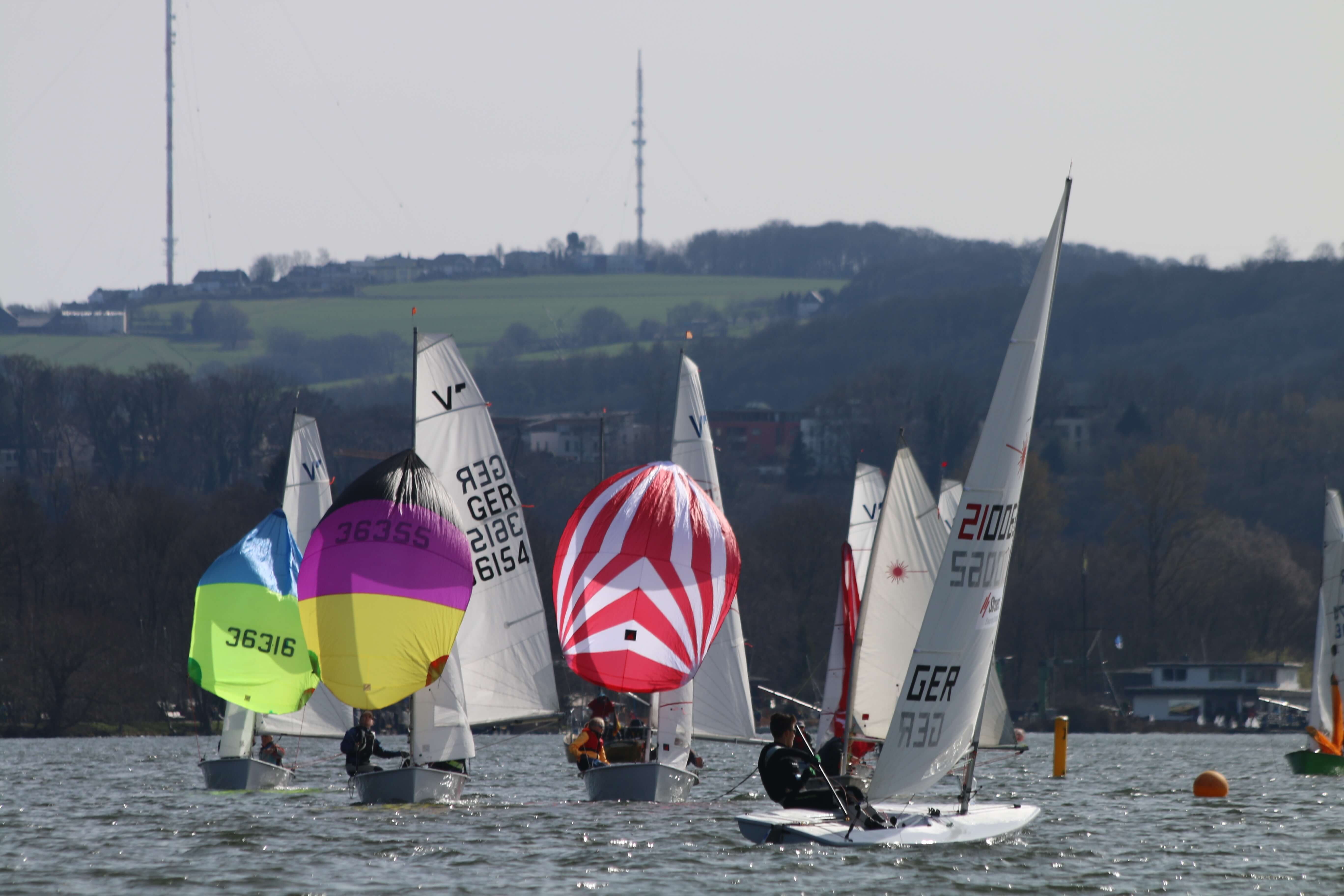 ETUF Auftaktregatta am Badeneysee mit Rekord Meldezahl